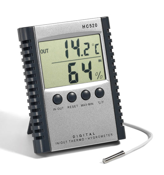 Digital ThermoHygrometer with External Temperature Sensor