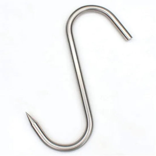 Professional Butchers Hook Stainless Steel One Point