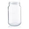 Glass Jar Round Flint with RTS Twist Top
