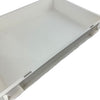 White Plastic Stackable Crate and/or Lid