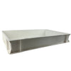 White Plastic Stackable Crate and/or Lid