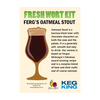 Fergs Oatmeal Stout - Artisan Ale FWK