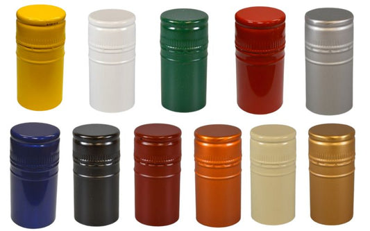 Aluminium Pre Thread Screw Cap for BVS Bottle (Hand Applied)