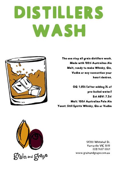 Distillers Wash - Artisan Ale FWK