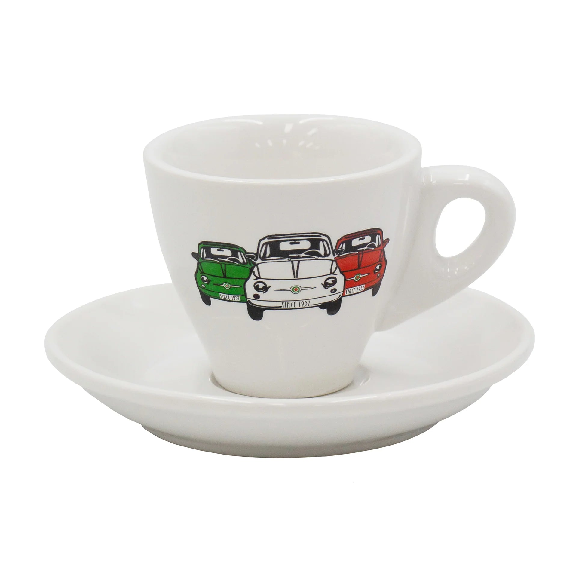 Fiat 500 Espresso Cup Set Of 4