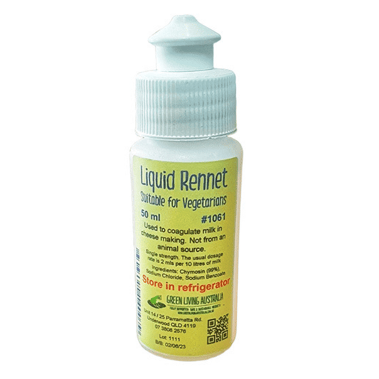 Liquid rennet Green living