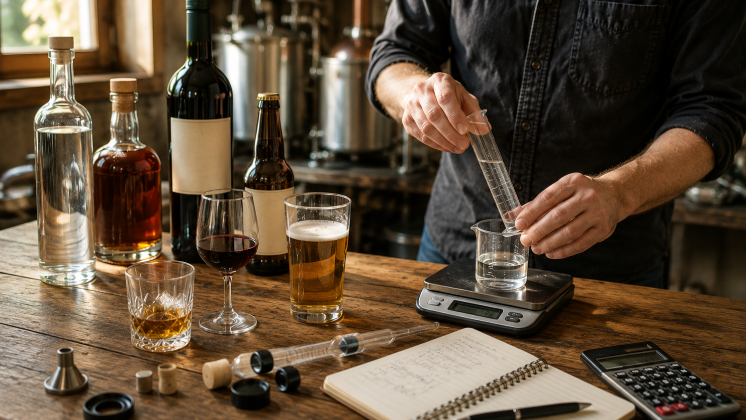 Blending Spirits and Liqueurs