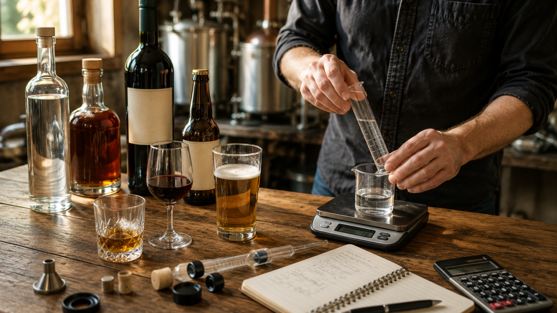 Blending Spirits and Liqueurs