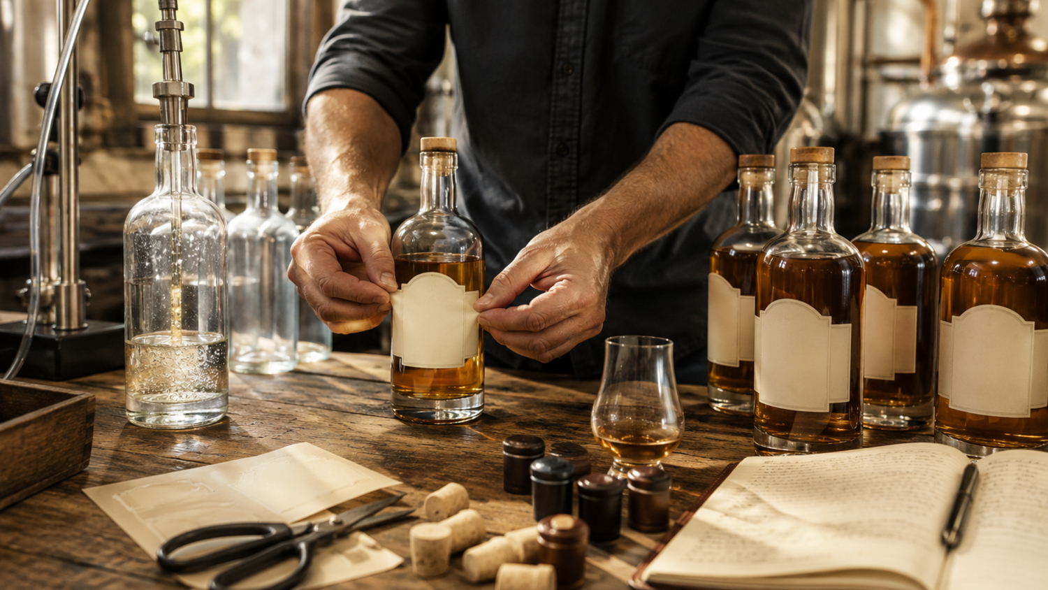 Bottling and Labelling Your Spirit