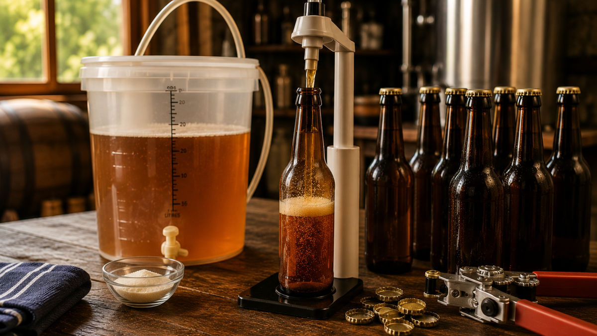 How to Bottle Beer at Home