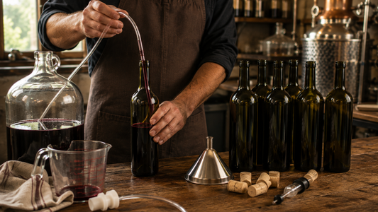How to Bottle Homemade Wine