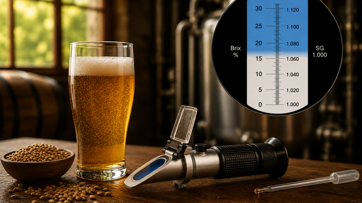 How to Read a Refractometer When Brewing Beer
