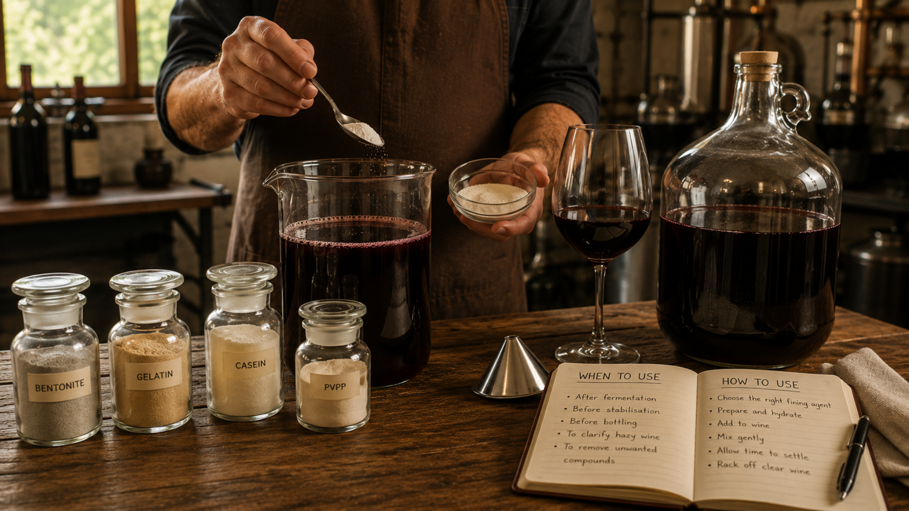 How to Stabilise Wine Before Backsweetening