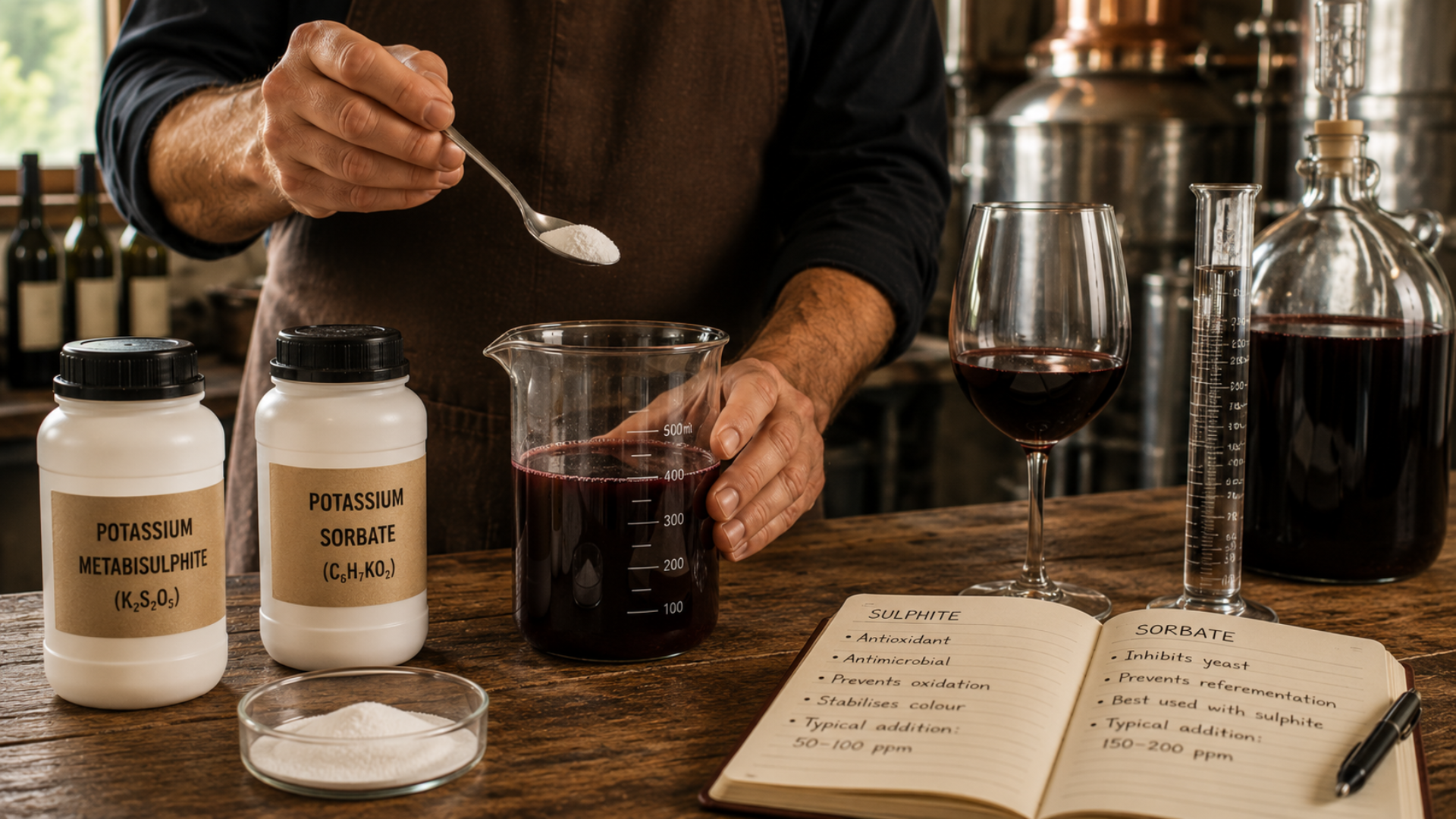 Sulphite and Sorbate Basics for Homemade Wine