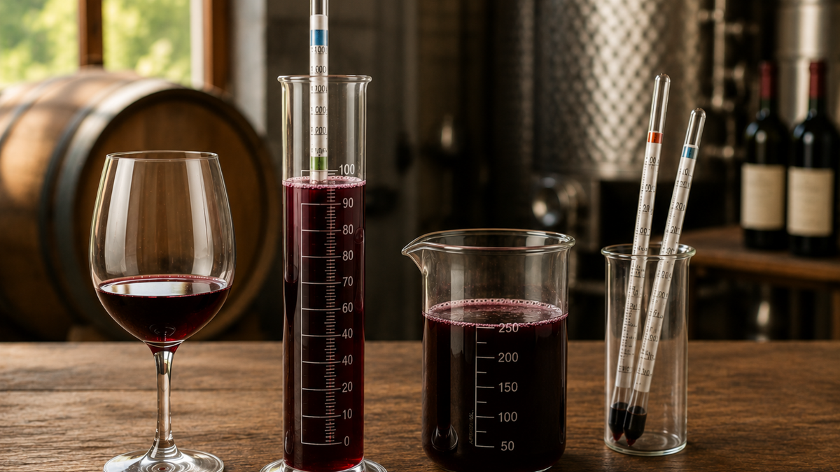 Understanding Brix, Specific Gravity and Baumé in Winemaking