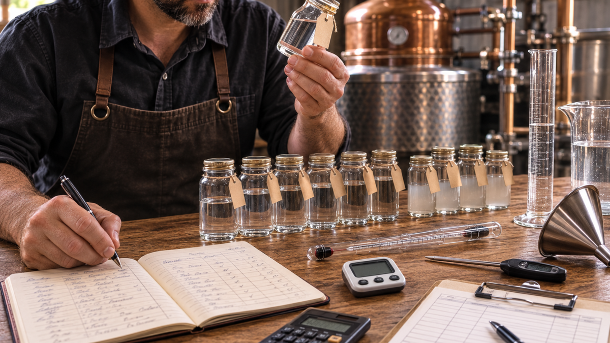 Record Keeping for Distilling Runs