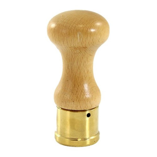 Taglia Pasta Cappelletti Heavy Brass with Wood Handle