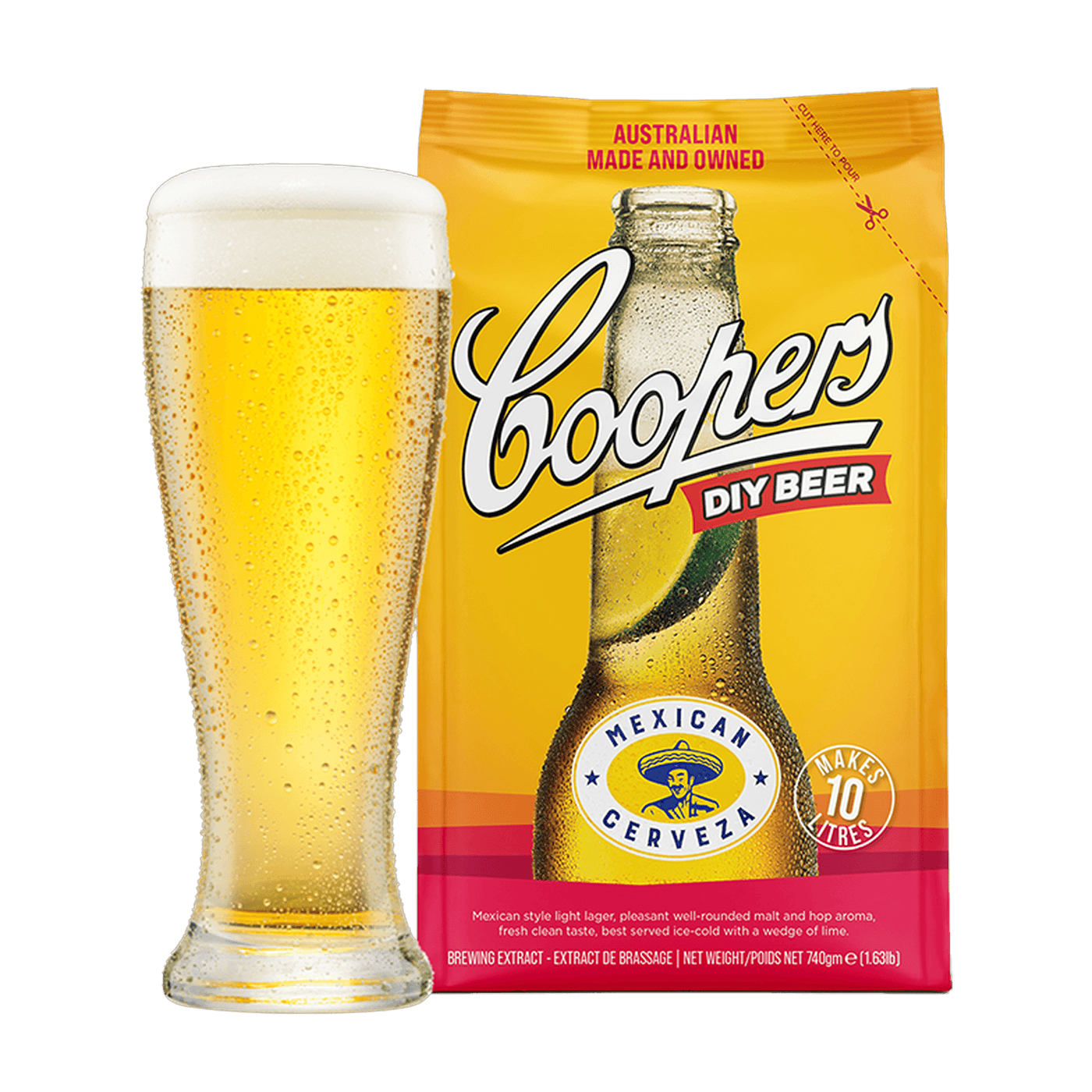 Coopers DIY Mexican Cerveza (740g)