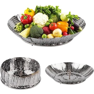 Stainless Steel False Bottom / Vegetable Steamer