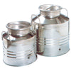 Olive Oil Tank with screw lid and folded base