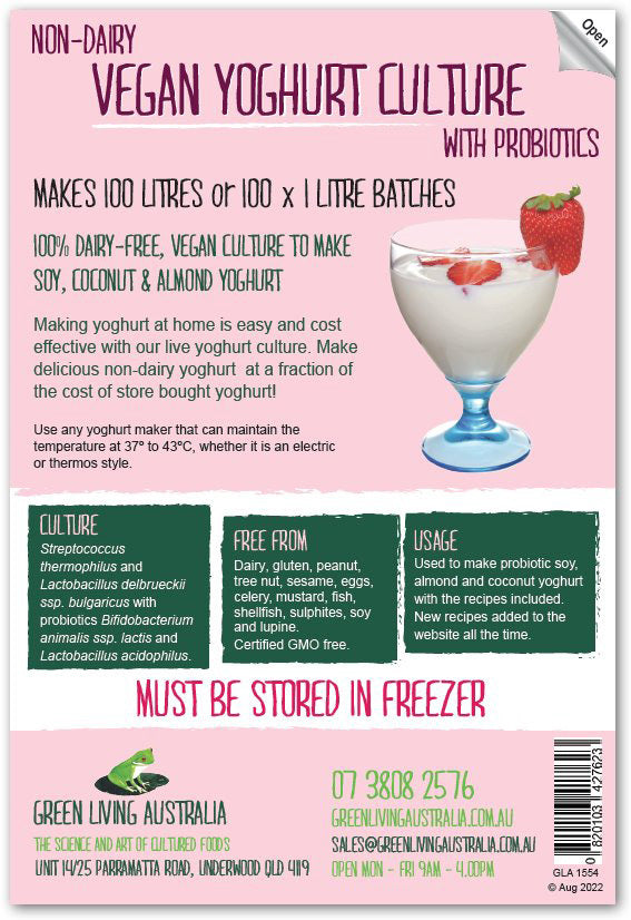 GL Yoghurt Non Diary culture with probiotics