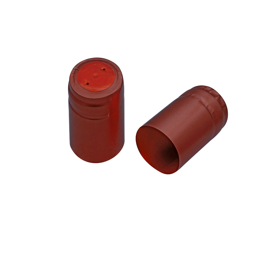 Capsule Red Cherry w/ Gold Pin (pack of 100) 30x60mm
