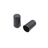 Heat Shrink Capsule Black with Gold Stripe 30x60mm (100 Pack)
