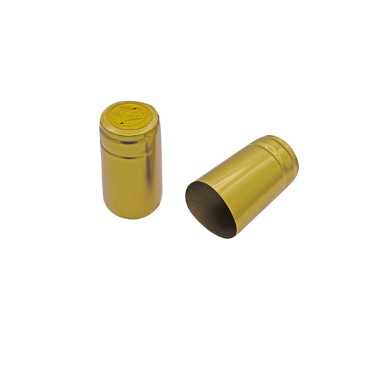 Capsule Gold Satin PVC Heat shrink