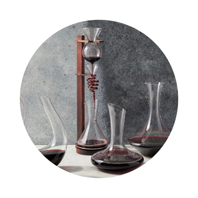 Wine Decanters & Glassware