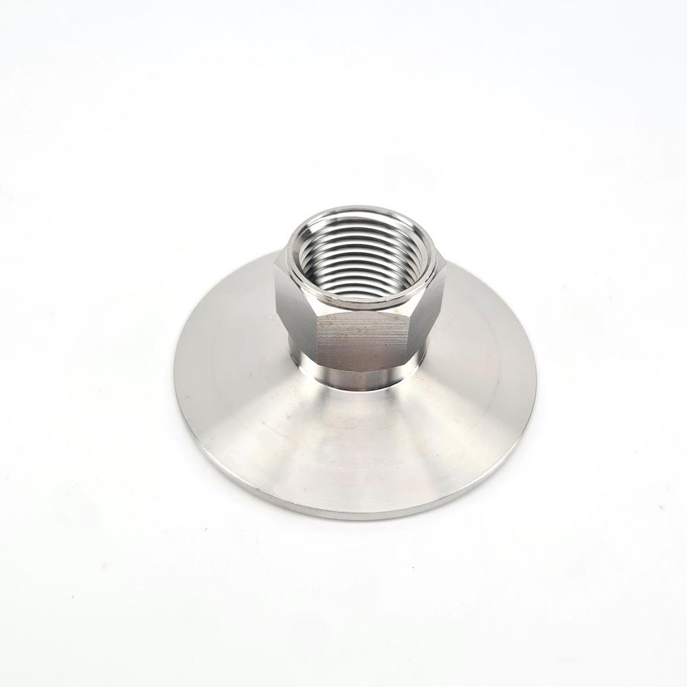 Adapter stainless female 1/2 BSP to triclover 2 inch