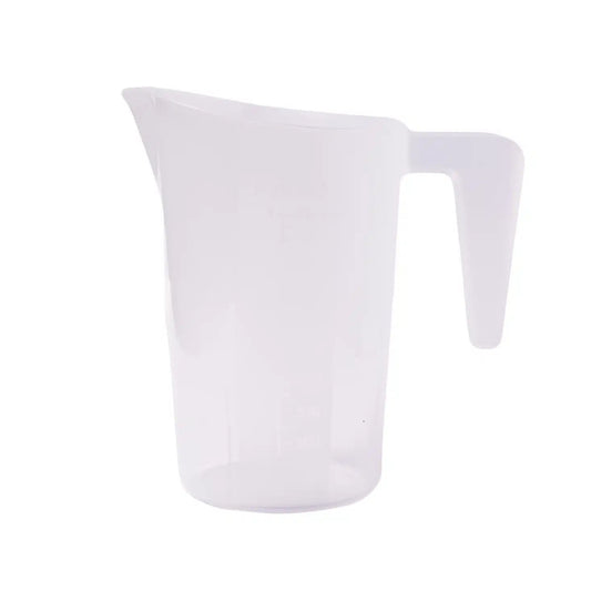 Jug 1lt Plastic with Fine Graduated Scale