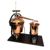 Italian Alembico Copper Pot Still 5L with Thermometer