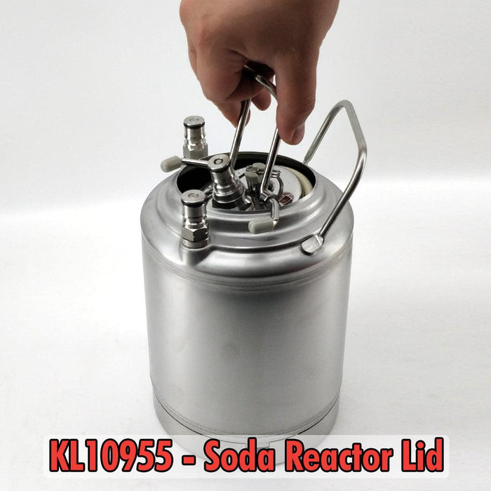 2L Ball Lock Keg with Ball Lock Cornelius