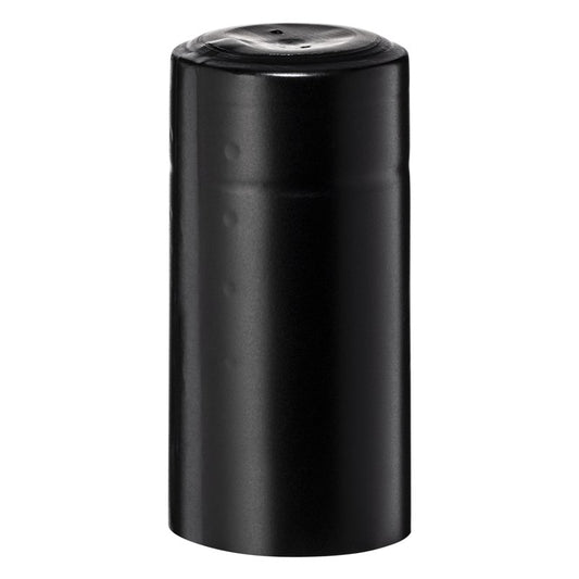 Heat Shrink Capsule Black Satin/Gloss 30x60mm