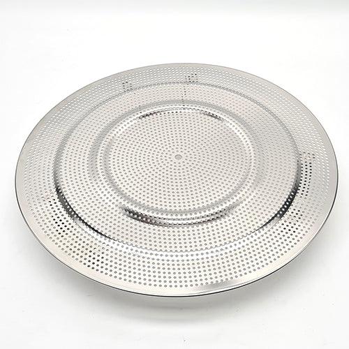 Reinforced ripple stainless steel false bottom