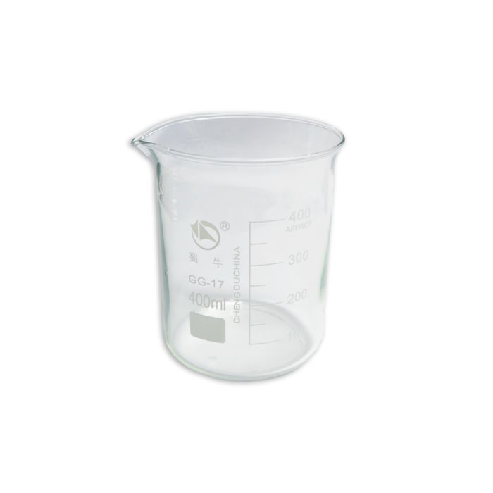 Beaker 400ml Glass Borosilcate glass