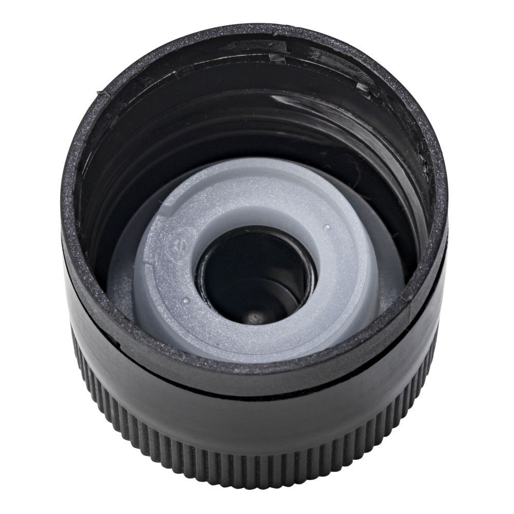 Black 31.5mm Plastic Cap to suit Olive Oil Bottles