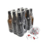 Amber Glass Beer & Cider Bottle 500 ml with Porcelain Swing Hermetic