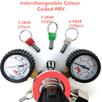 Pressure Relief Valve (PRV) GREY 100 psi / 6.9BAR for co2 regulators