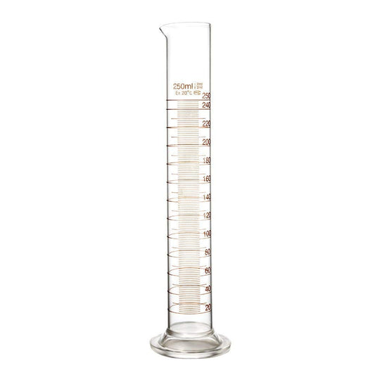 250ml Measuring Cylinder with 2ml Graduations