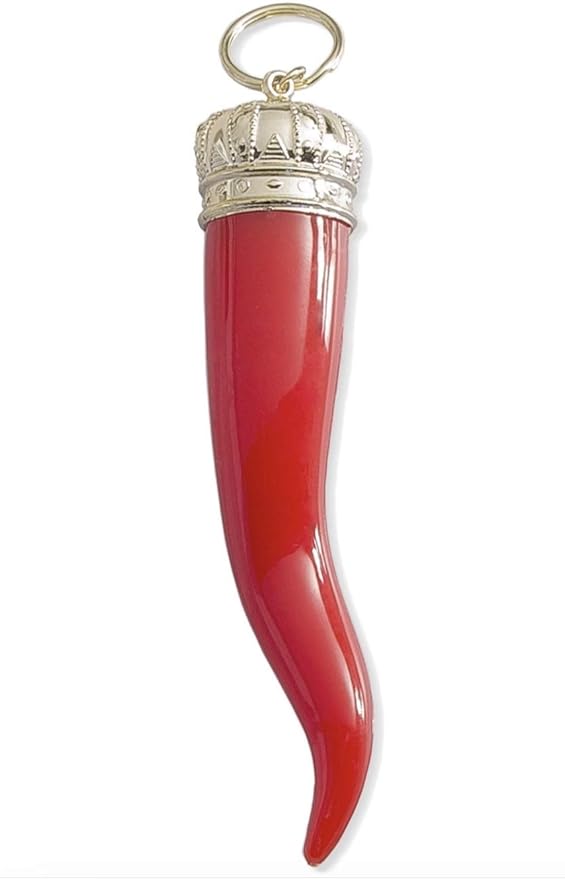 Key Ring - Italian Red Horn Cornicello Gift Item