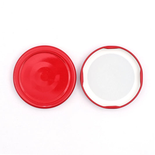 Red Metal Jar Lid/Caps (Italian)