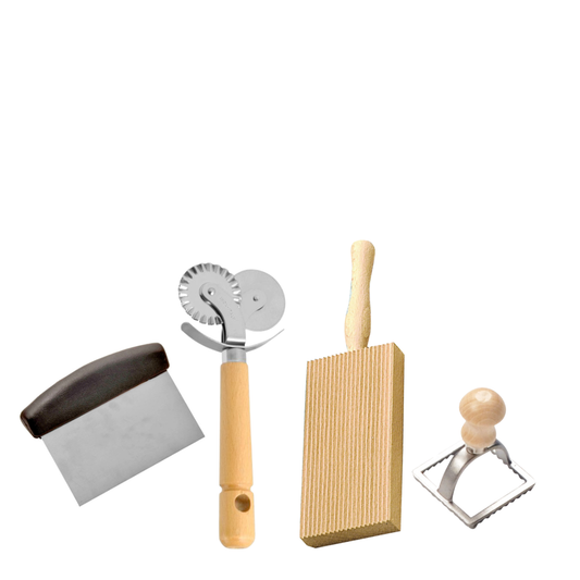 Pasta Making Tools Set x4 – Italian Starter Basics