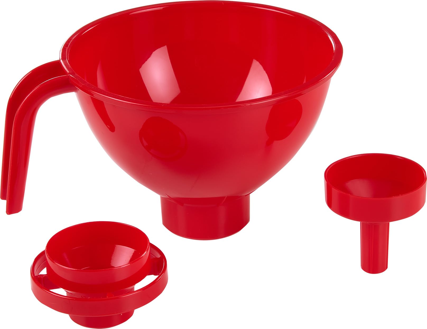 Jar Funnel with Adjustable Handle- 3pc