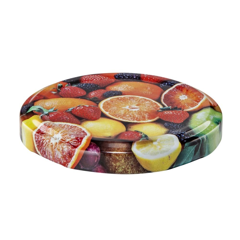 Metal Jar Lids Fruit Design