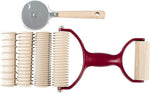 Pasta Cutter Roller Pin with 4 x Interchangeable Rollers