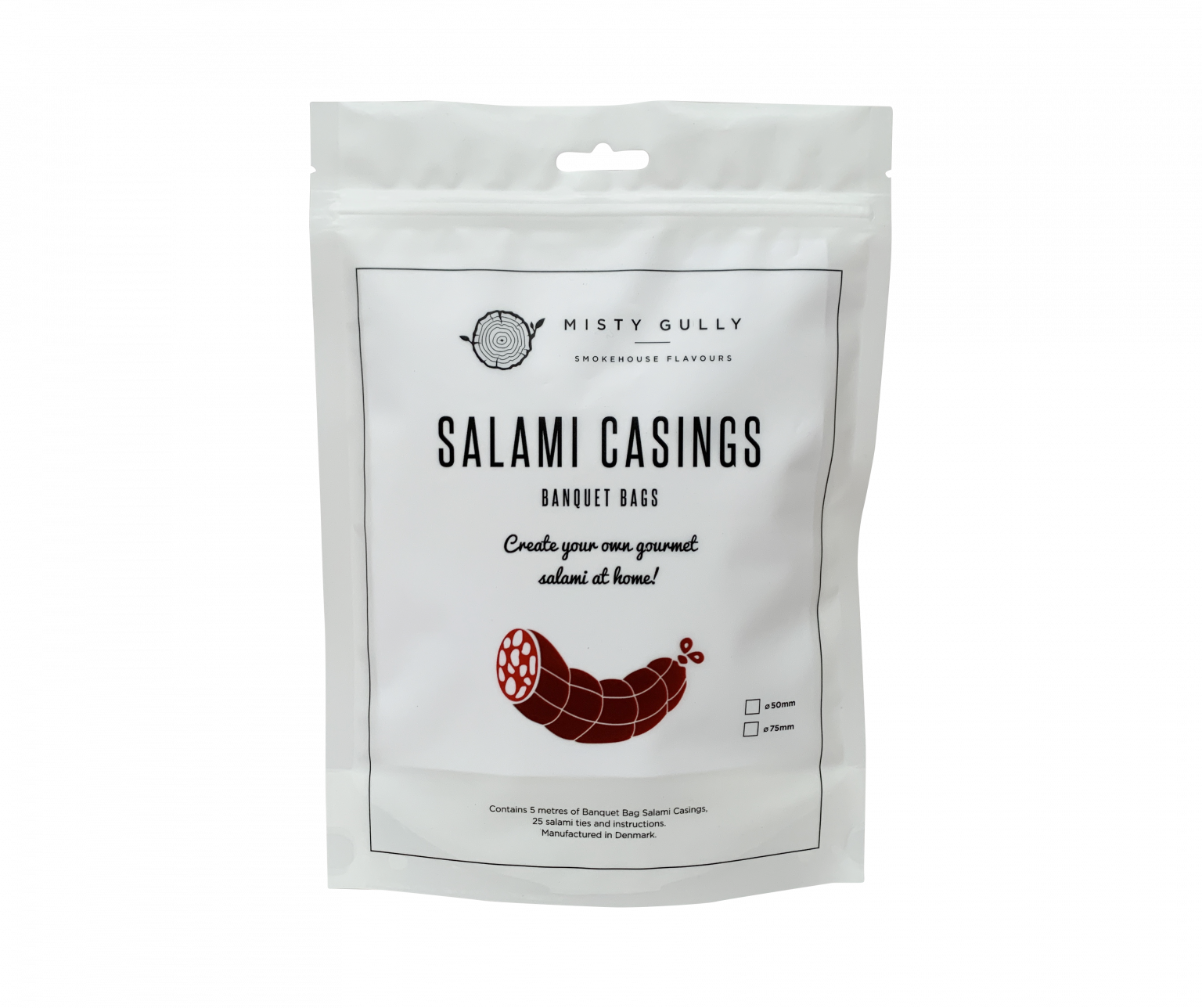 Banquet Bag - Salami Bag 50mm x 5m