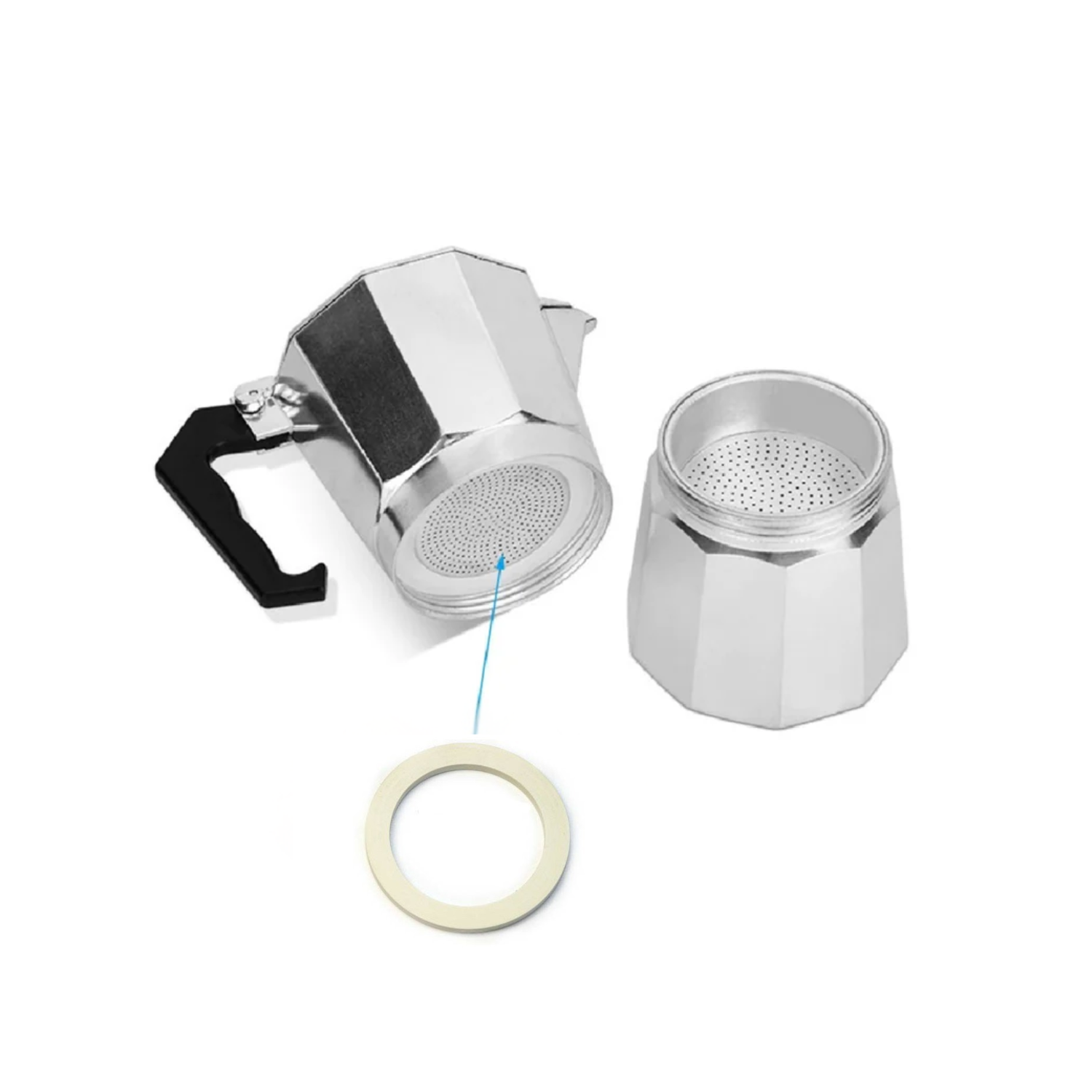 Clearance- Seal for Coffee Percolator Moka Aluminium