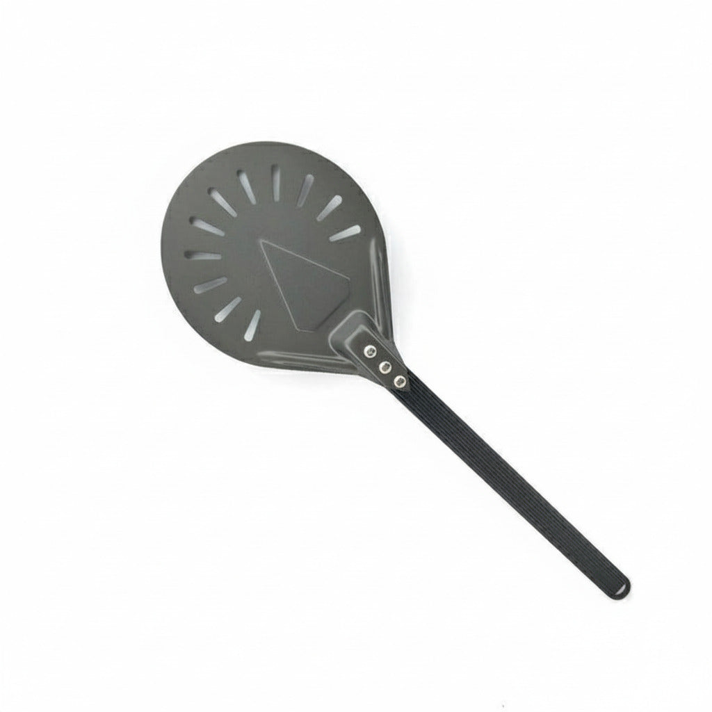 8inch / 20cm  Perforated Pizza Peel- Teflon Aluminium head 35cm handle
