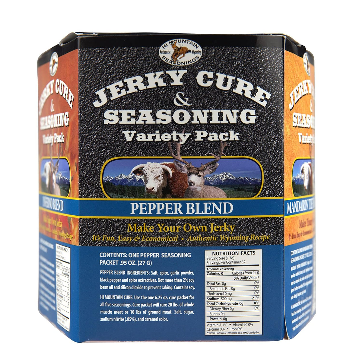 Jerky Cure and Seasoning 5 Pack Variety Pack #2